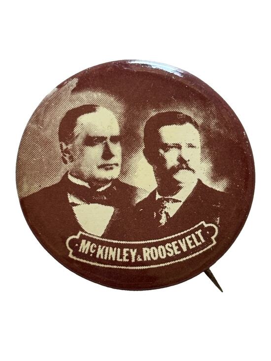 Other - McKinley, Roosevelt Vintage Reproduction Campaign Button